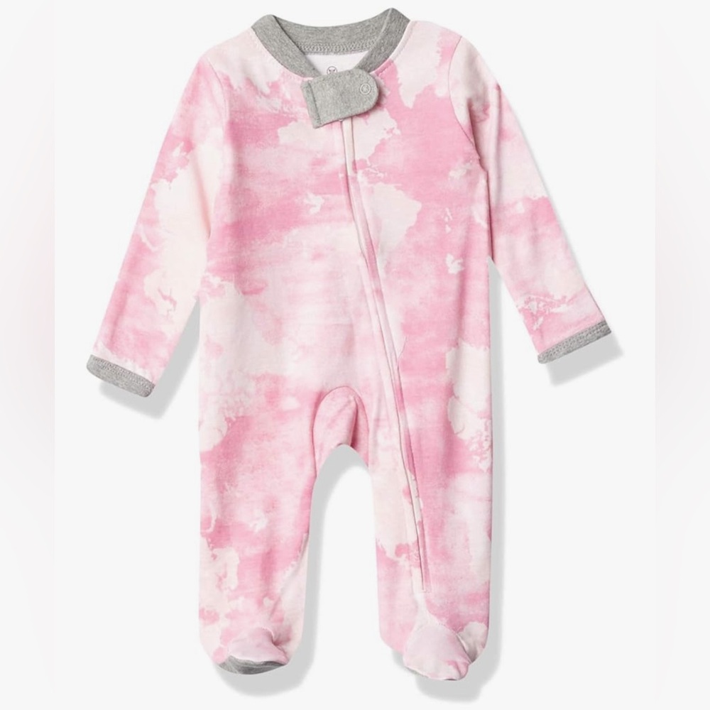 HonestBaby Sleep & Play Footed One-Piece Pajama Sleeper